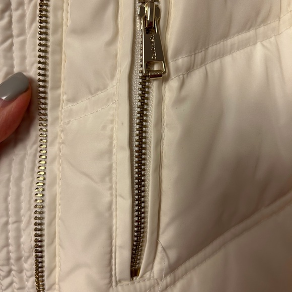 Calvin Klein cream hooded parka - Picture 6 of 7